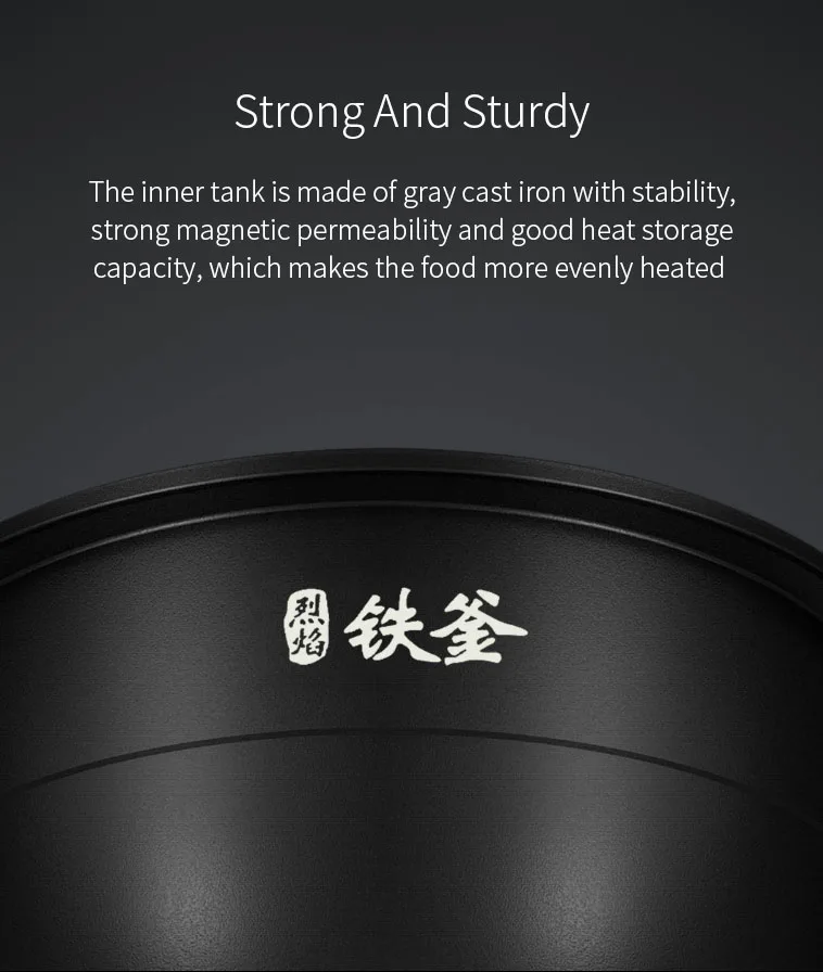 YOUPIN Mi MIJIA YLIH02CM рисоварка 1S 1170 W/3L электрическая кухонная машина Mijia функция приложения