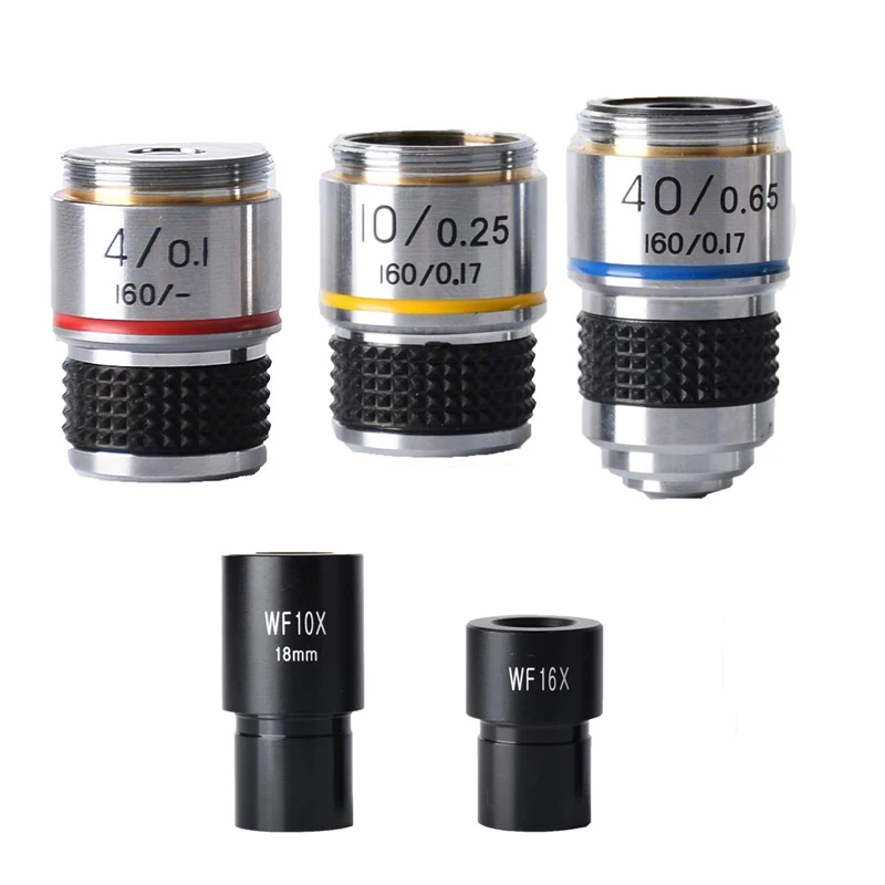 USB2.0 5MP Digital Camera Electronic Microscope 40X-640X Monocular Biological with Image Processing Software | Инструменты