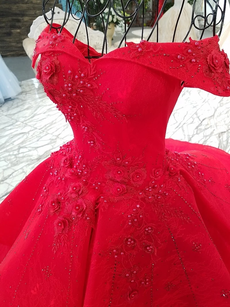 Бальное платье с вырезом на плечах вечернее шнурках реальные фотографии|lace evening