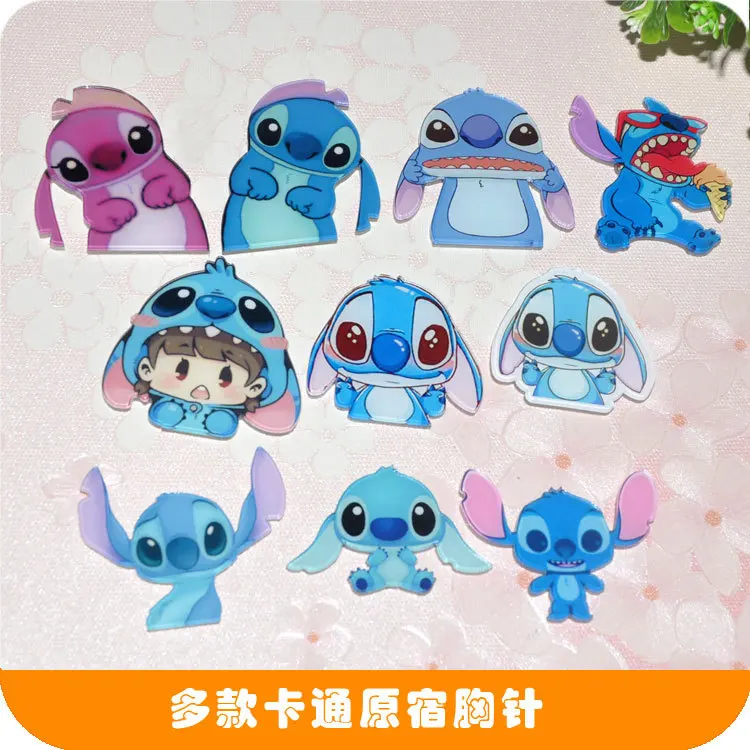 Мультяшная брошь значок катушка ID ремешок имя бирка держатель катушки