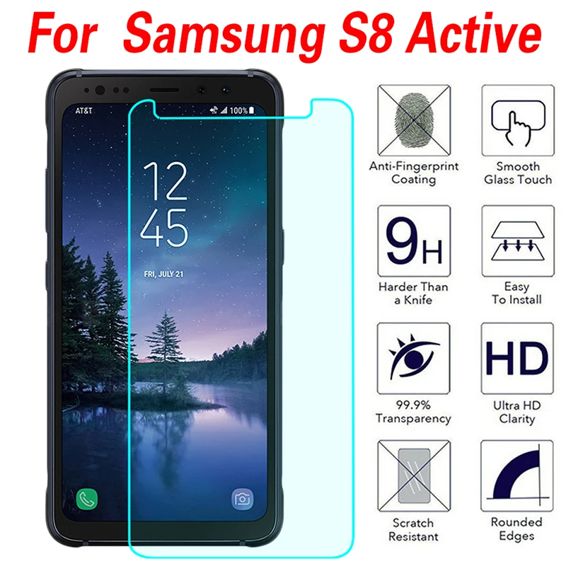 Для Samsung Galaxy S8 Active SM G892A закаленное стекло 9H Высококачественная защитная пленка