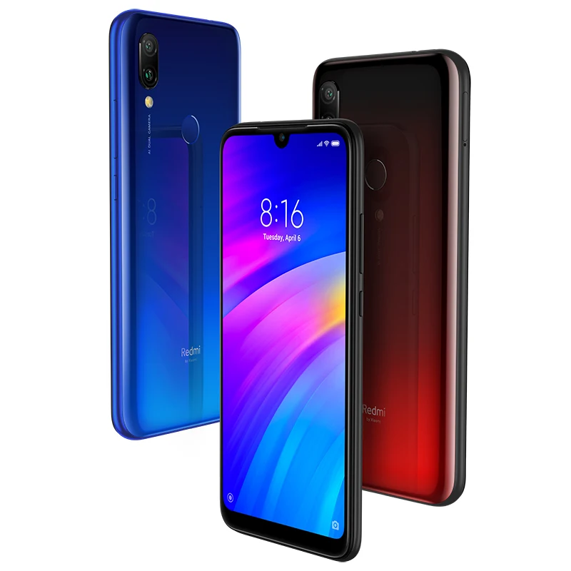 Глобальная версия Xiaomi Redmi 7 3GB 64GB Snapdragon 632 смартфон Восьмиядерный 4000mAh 6 26