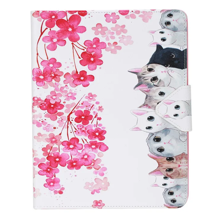 D Wekays для Apple IPad Mini 3 2 1 кожаный чехол с котом для Coque IPad Mini 1 2 3 чехол для планшета чехол s для IPad Mini Дети - Цвет: D