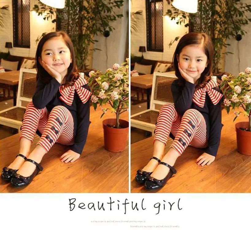 

baby girl clothes children's clothing set children's high quality 2018 autumn long sleeve baby girl baby suit for children 2-8 y