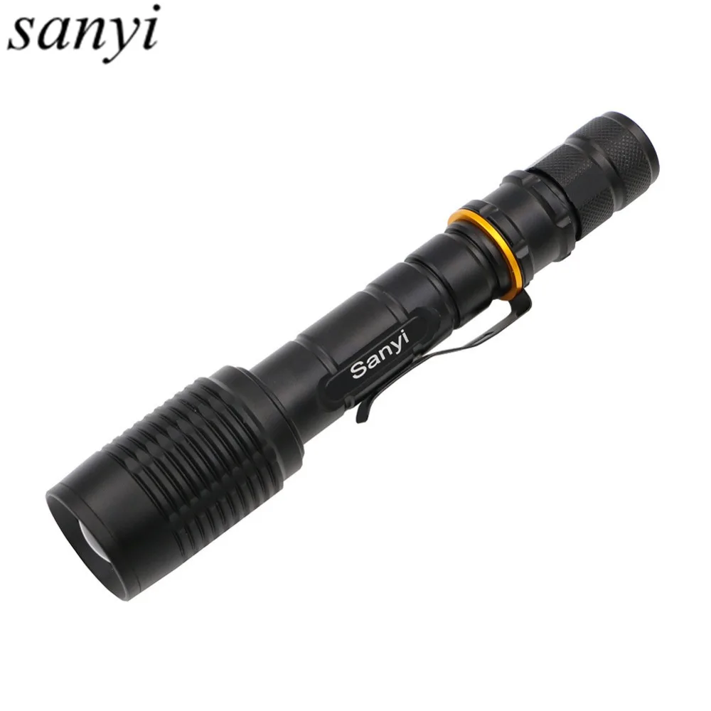 5 режимов Мощный водонепроницаемый светодиодный фонарик лампа фонарь