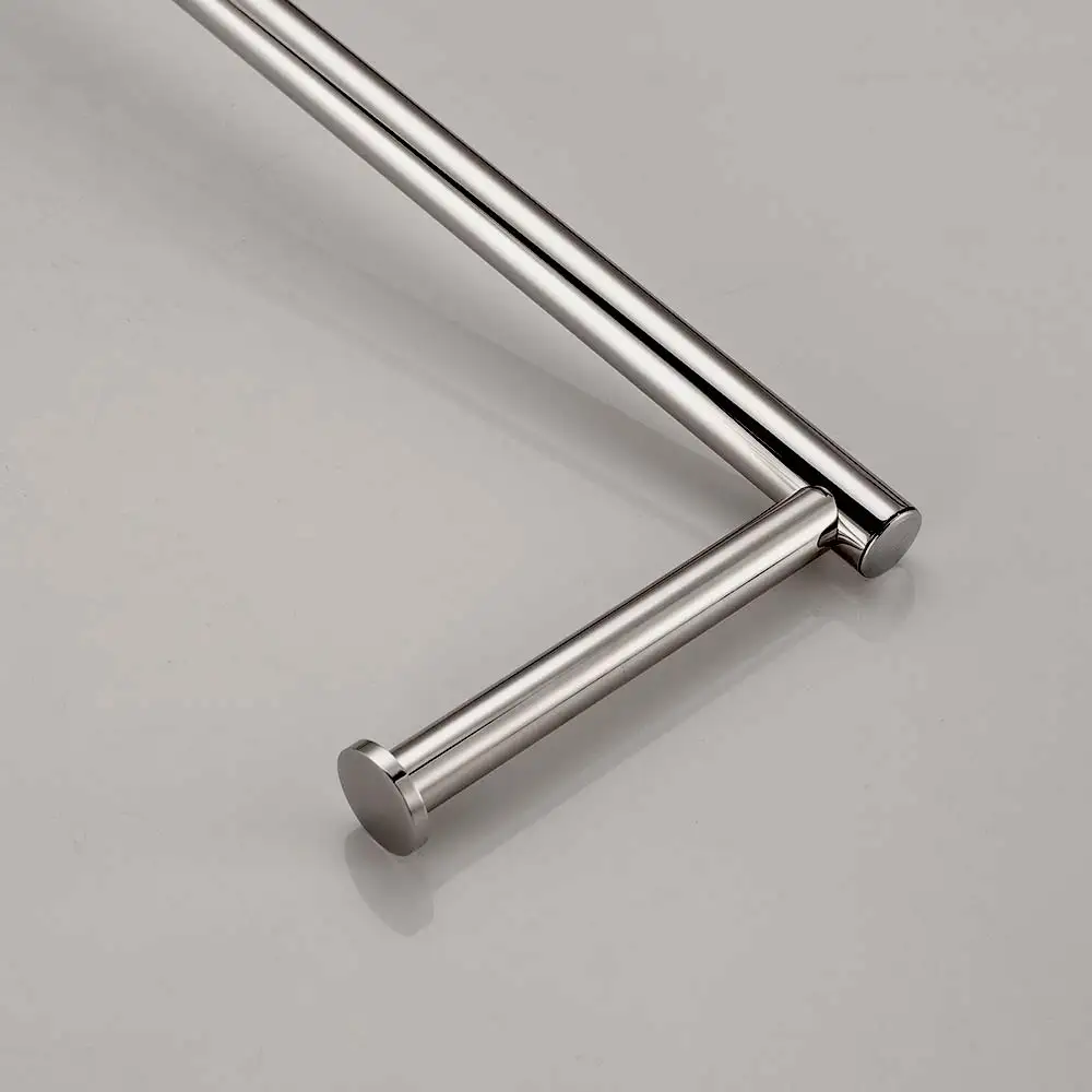 SUS 304 Stainless Steel Mirror Finished Round Bottom Toilet Paper Brush Cup Holder&ampFloor Holder Bathroom Accessories | Обустройство