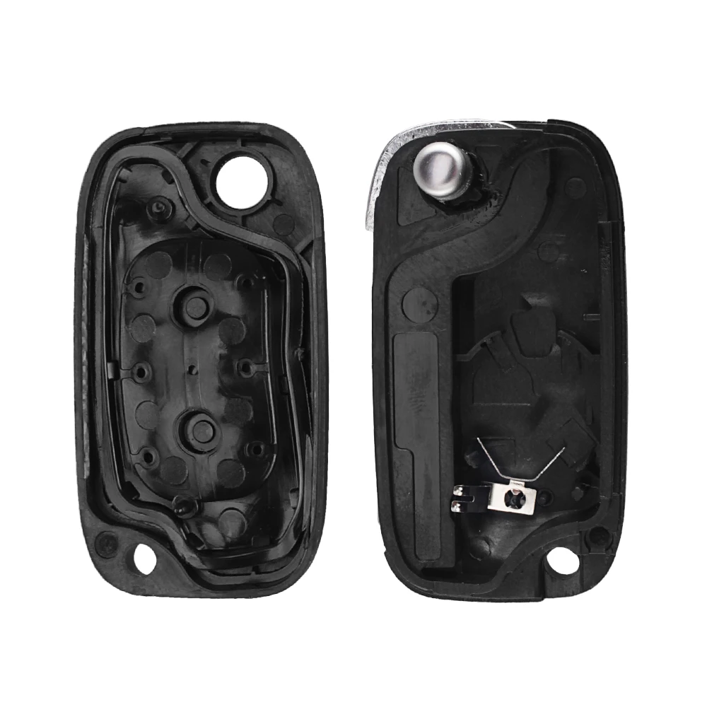 KEYYOU 2 Buttons Remote Flip Folding Car Key Shell for Renault Case Cover Car-styling Replacement | Автомобили и мотоциклы