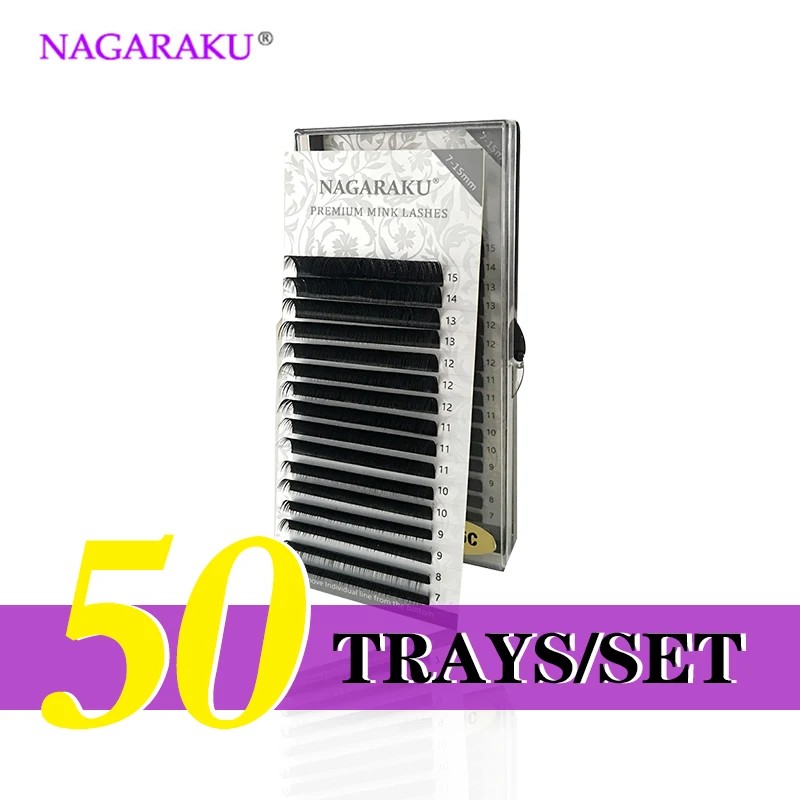 NAGARAKU 50 чехол s оптовая 7 ~ 15 мм микс 16 рядов/Чехол Натуральные Искусственные