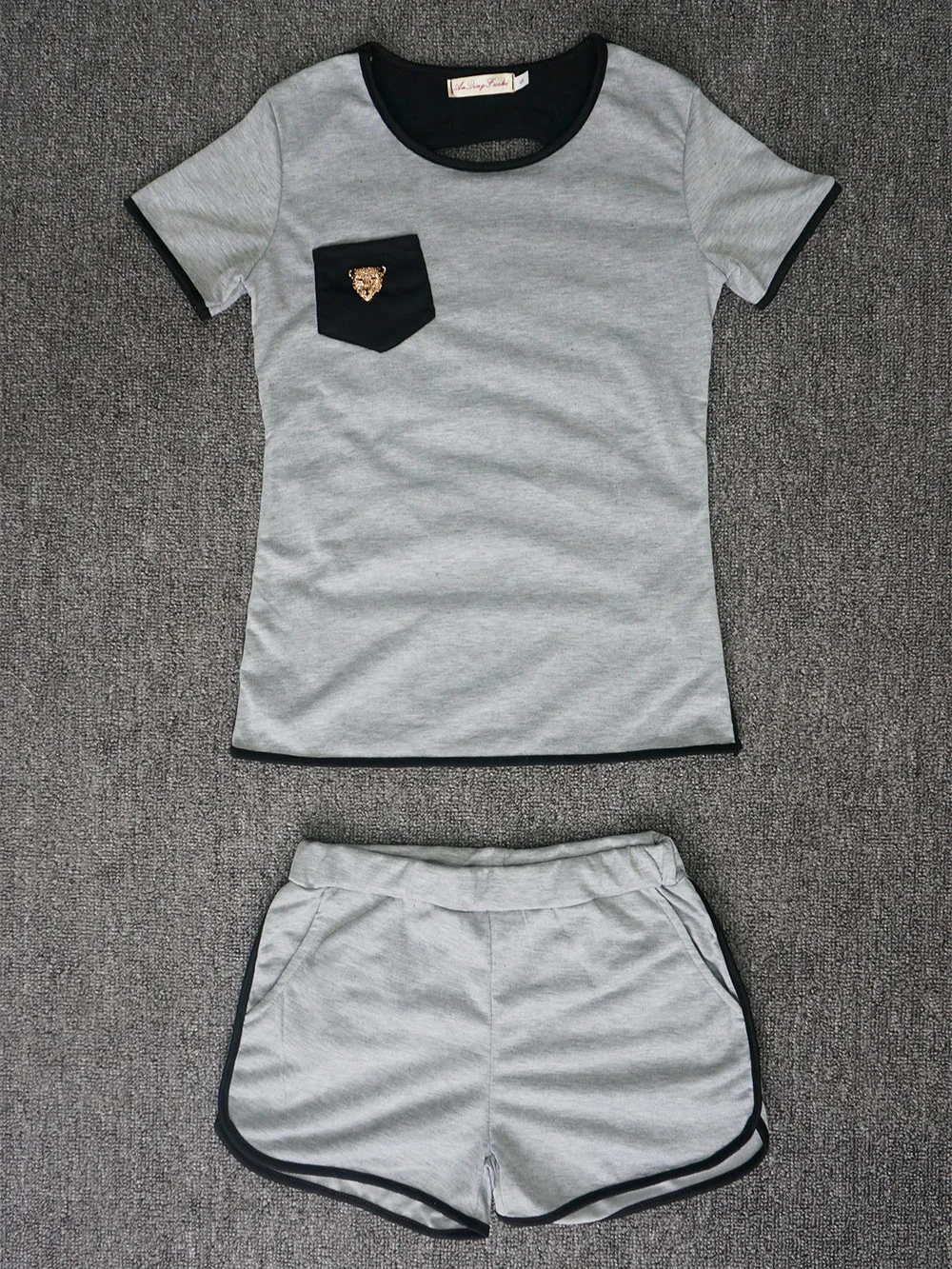 Новинка 2017 сексуальный комплект из 2 предметов женские черные брюки и