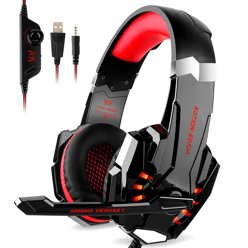 Kotion каждый G9000 игровая гарнитура наушники 3 5 мм Jack стерео с микрофоном