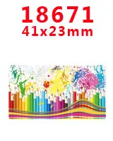 18671 30 шт мультяшный персонаж плоское украшение из смолы PR 17995 - Цвет: 18671