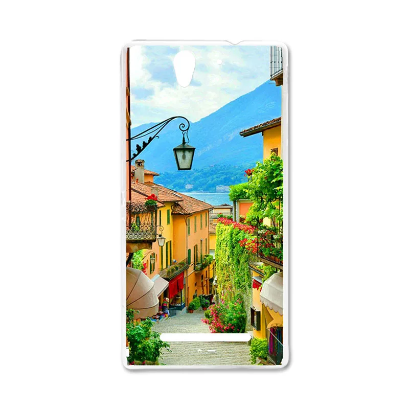 Чехол для телефона s для sony Xperia C3, силиконовый чехол с фламинго, Nutella, бампер для sony Xperia C3 D2533 D2502 S55T S55U, чехол Fundas Coque - Цвет: J118
