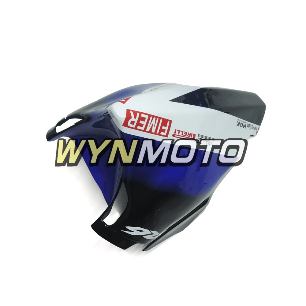 Синий белый стекловолокно гоночный комплект обтекателей для Yamaha R6 2008- 08-16 год кузов детали рамы мотоцикла корпус