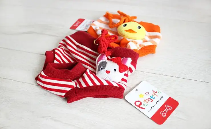 1 шт. модные штаны в полоску с рисунком собак кошек собачьи трусы для менструации