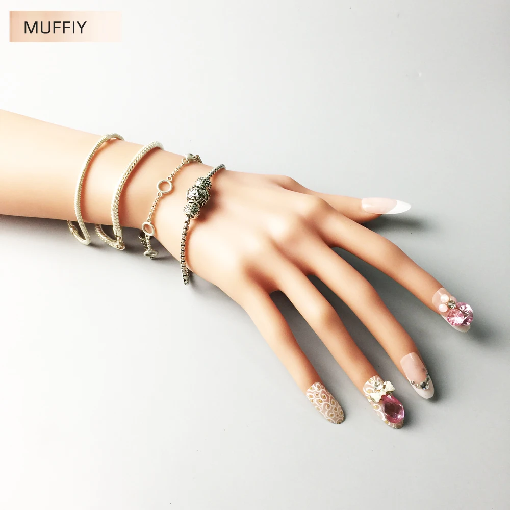 Заклепки выглядят крупные бисеры Европа Стиль Карма ювелирные изделия хорошее