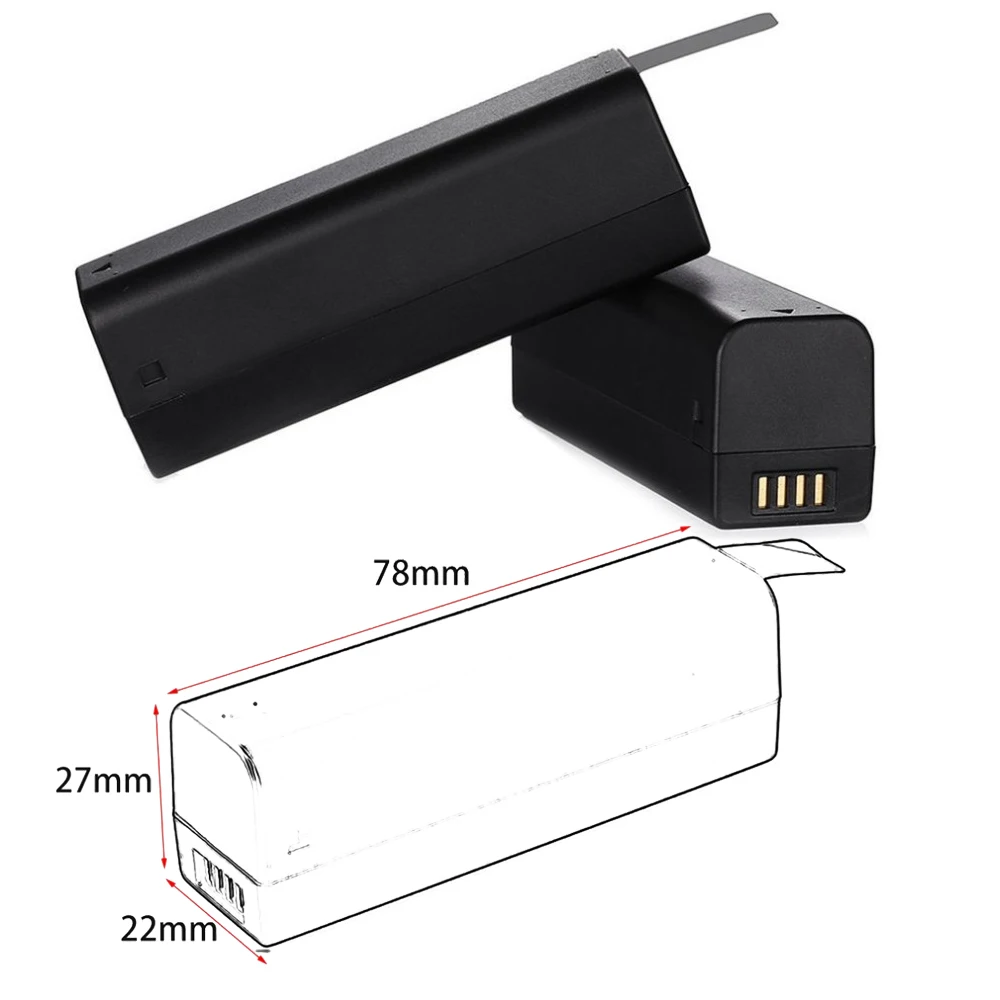 1 шт. GIFI Power 1100mAh Lipo батарея/Rc батарея Замена Батарея для DJI OSMO Дрон|Аккумуляторы