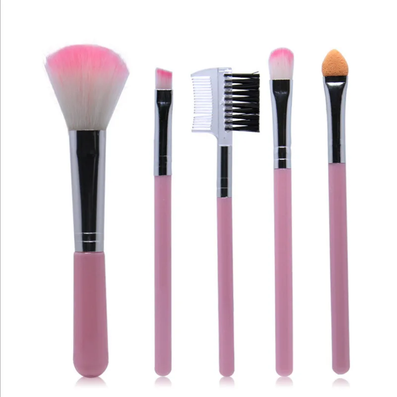 5 шт./лот тени для век основа бровей подводка глаз кисть ресниц кисти макияжа