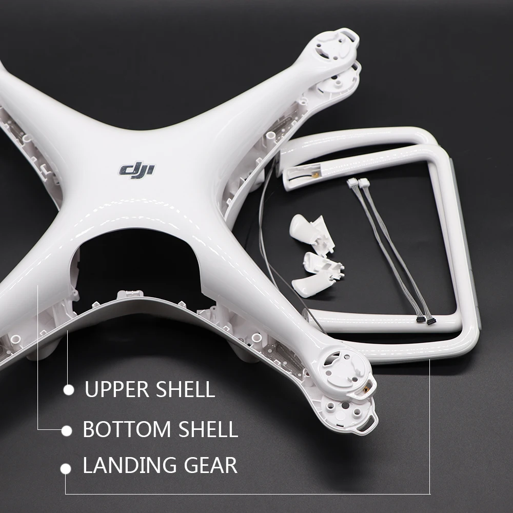 100% Оригинальные ножки Шасси Корпус Корпуса для Phantom 4 Дополнительные запасные