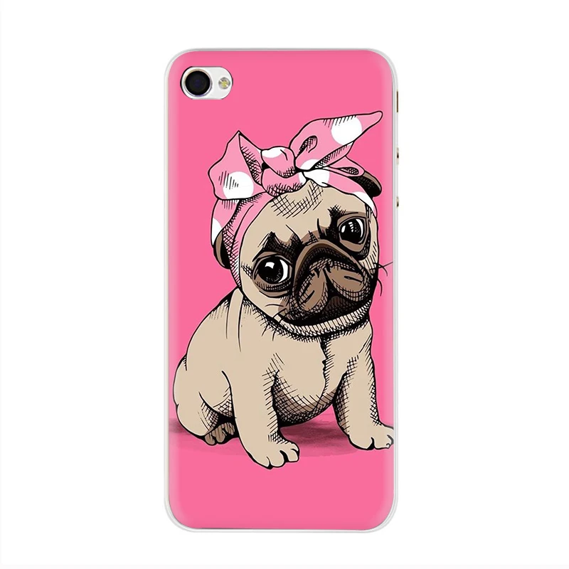 H2 Жесткий чехол с Мопсом для iphone 5 5s 5C SE 6 6s 7 8 plus X XR XS 11 Pro Max - Цвет: H2