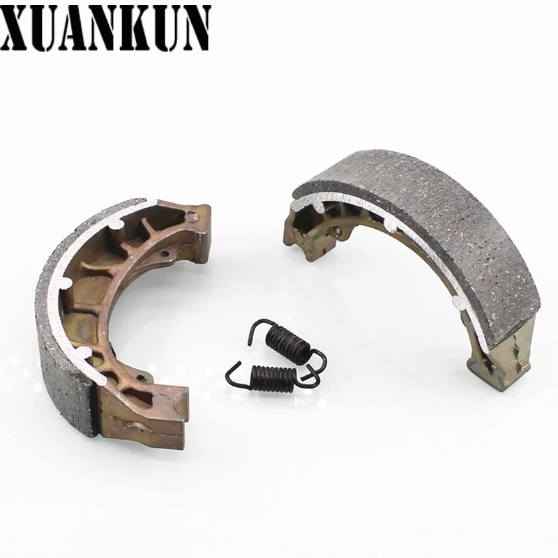 Передние и задние тормозные колодки XUANKUN CG125 барабанные тормоза кожаные блоки для