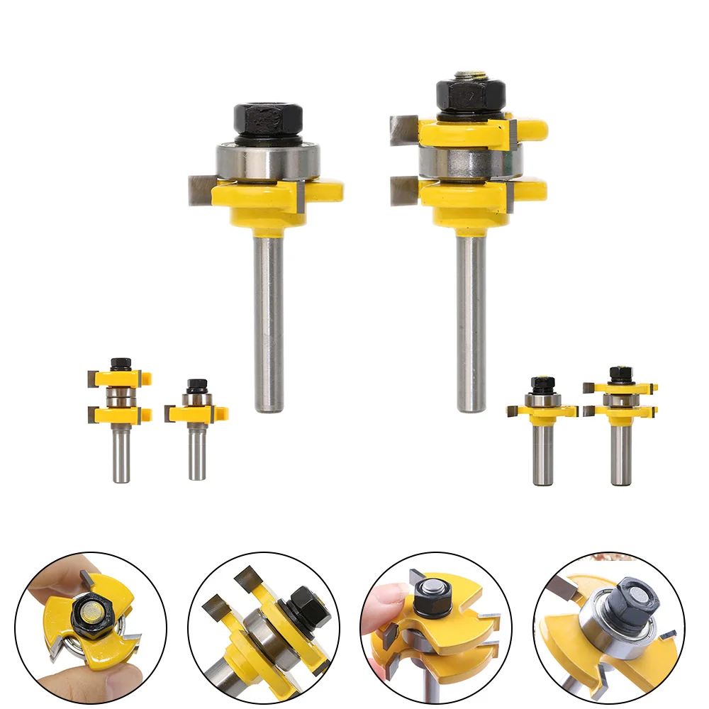 3T хвостовик язык канавка фреза по дереву канавки цементированного карбида