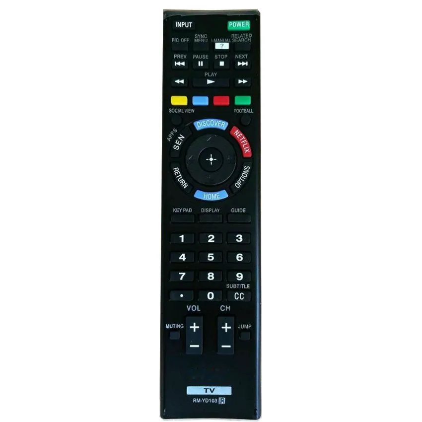 

New TV Remote Control for Sony RM-YD103 RM-YD102 RM-YD035 TV FOR KDL-55W950B KDL55W950B KDL-55X8 LCD TV Fernbedienung