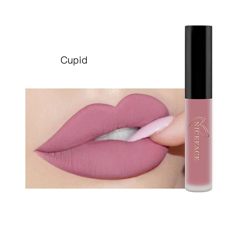 Long Lasting Matte Бархат Блеск для губ крем жидкая губная помада Для женщин