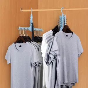 1 шт. Волшебная вешалка для хранения гардероба, органайзер для шкафа, складная вешалка для одежды, Волшебная вешалка для одежды