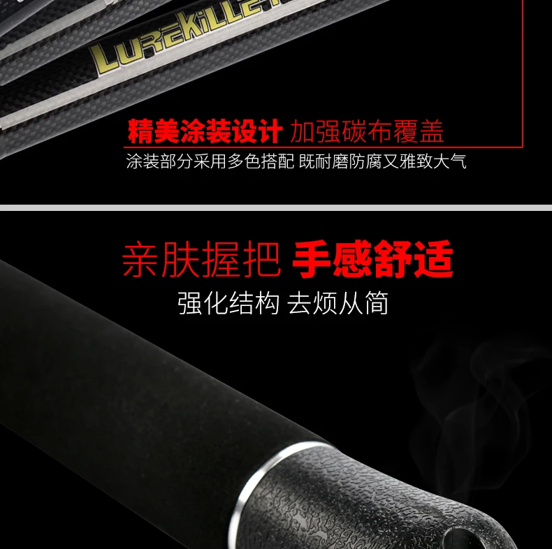 Lurekiller Japan Full GT bluefish Popping Rod Лодка Rod 2,28 м 2,35 м 2,54 м высокоуглеродистая мощная спиннинговая удочка для соленой воды