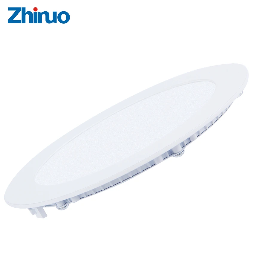 Вниз светильник светодиодный круглый панельный ультратонкий плоский 4 Вт 9 12 15 18