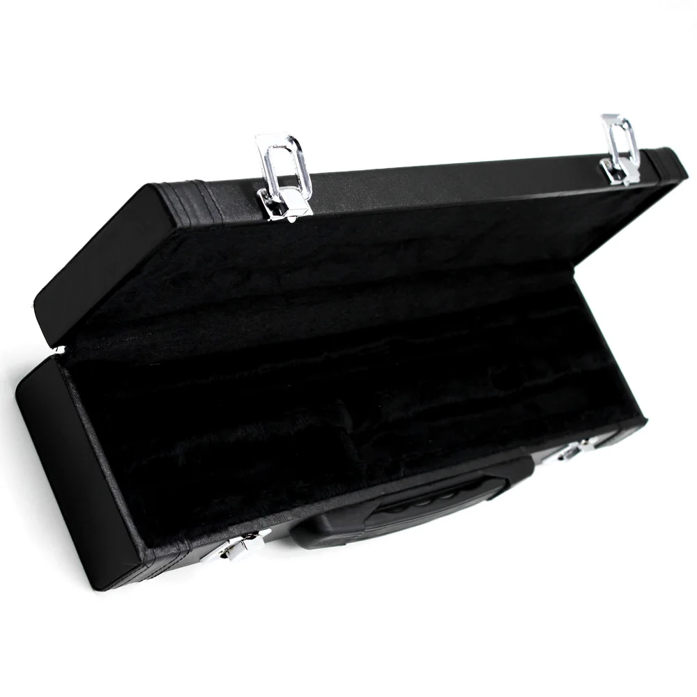 Гитара Гавайские гитары укулеле портативный Gig Bag Box Кожа для Западной концертной флейты с пряжкой пены ватной подкладкой