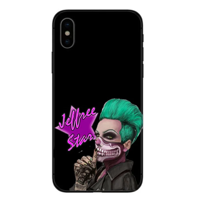 TPU Чехол Jeffree Star для iPhone X, 5, 7 Plus, XS, 10, 8, 6 Max, чехол из ТПУ, силиконовые аксессуары для телефона, Fundas Coque - Цвет: TPU