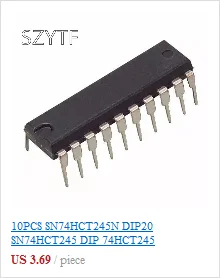 10 шт. SN74HC595N SN74HC595 74HC595N 74HC595 DIP-16 регистры сдвига счетчика Tri-State 8-Bit
