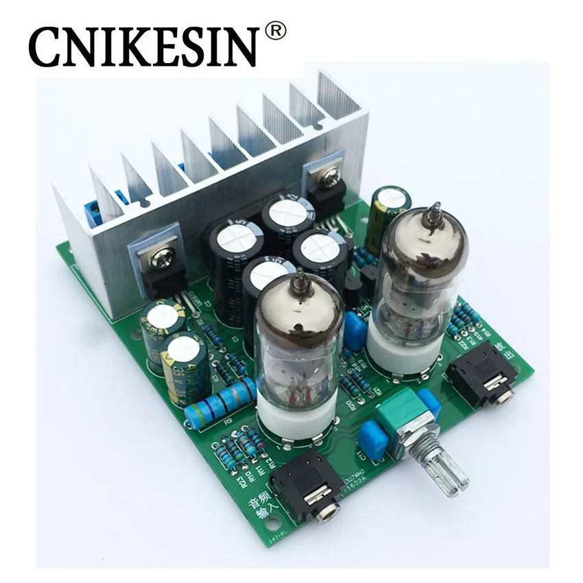 Cnikesin DIY Hifi лихорадка 6j1 электровакуумного перед нажатием Lm1875t Малый Мощность