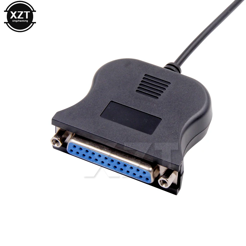 USB 2 0 Male 25 Pin DB25 Female адаптер для принтера 1 шт. кабель печати конвертер ПК ноутбука с