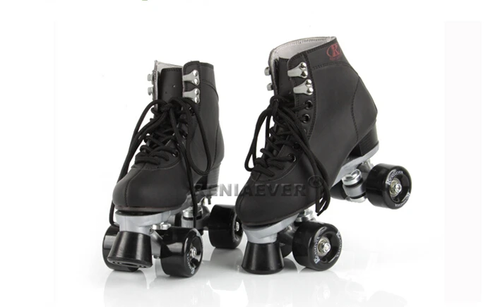 Japy Skate 2016 Double Roller Skates Reniaever Two Line Patins Unisex Patines Adulto Black Adult Skating Shoes | Спорт и развлечения