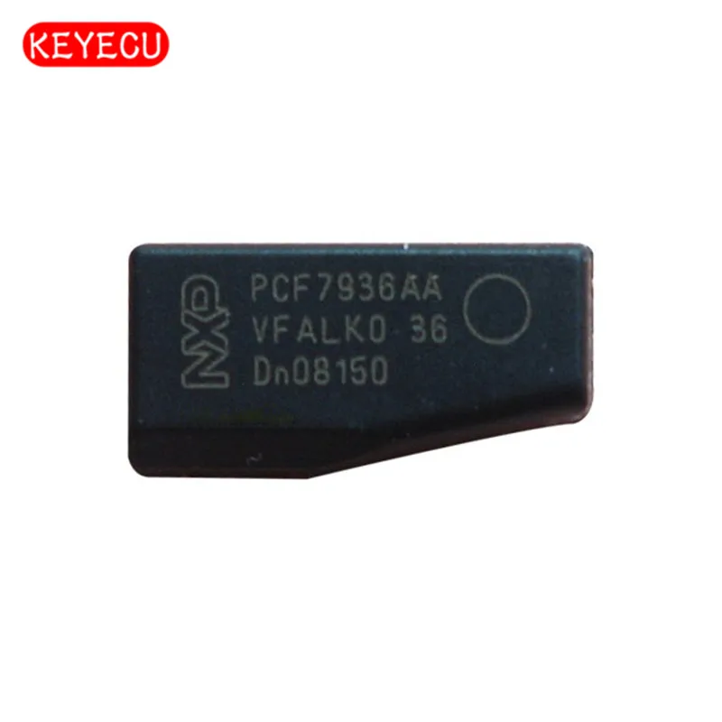 Keyecu автомобильные ключи чипы ID46 PCF7936AA углеродный чип транспондера для ACCORD CIVIC MDX