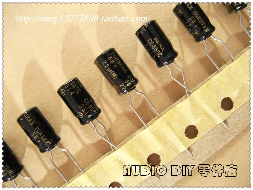 2020 горячая Распродажа 30 шт/50 шт ELNA TONEREX series 22 мкФ/50V электролитические