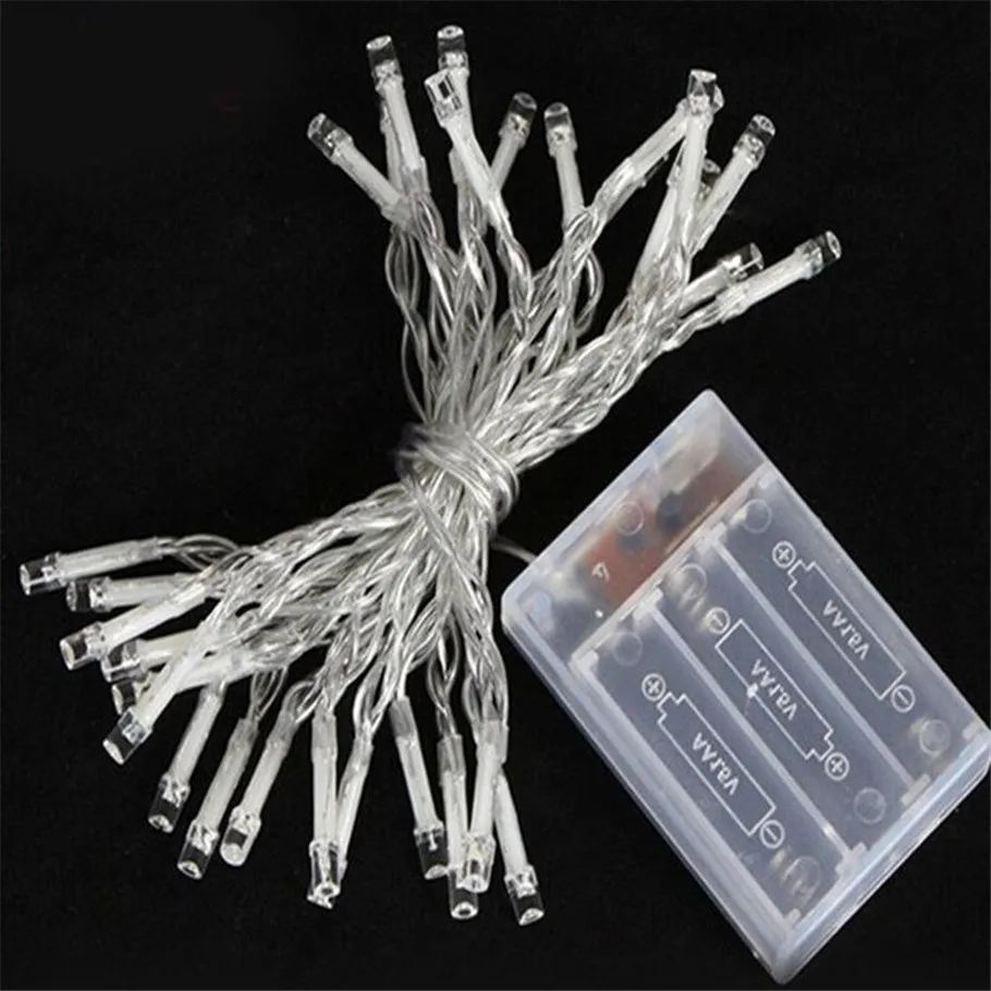 8 м 50 LED на батарейках светодиодные фонари игра для рождества венок вечеринки