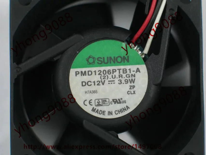 SUNON PMD1206PTB1 A (2).U.R.GN DC 12 В 3 9 Вт 60x60x25 мм вентилятор охлаждения сервера|square fan|server fandc fan