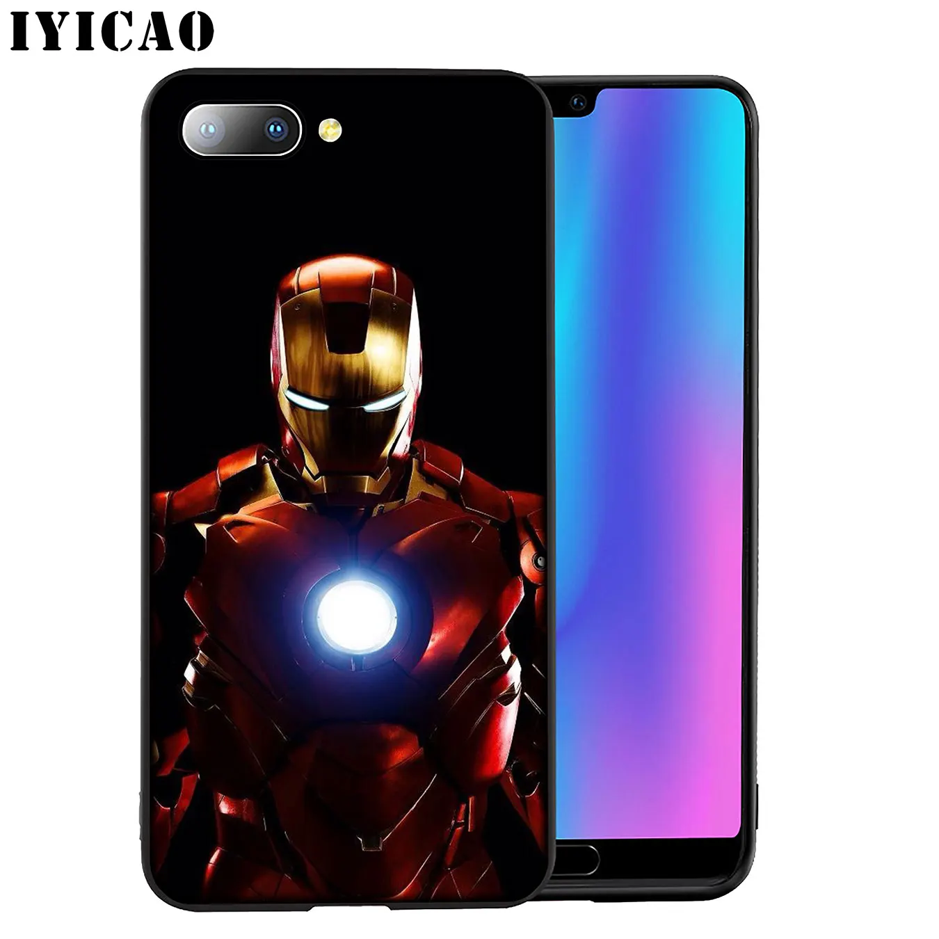 IYICAO Marvel Iron man Soft Silicone Phone Case for Huawei Mate 30 20 10 Pro Nova 5I 5T 5 4 4E 3i 3 2i Lite Smart |