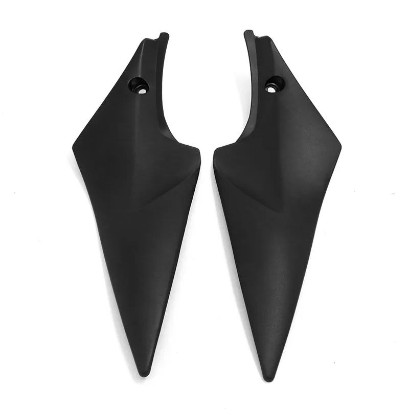 Черное волокно газовый бак боковая крышка панели обтекатель отделка для