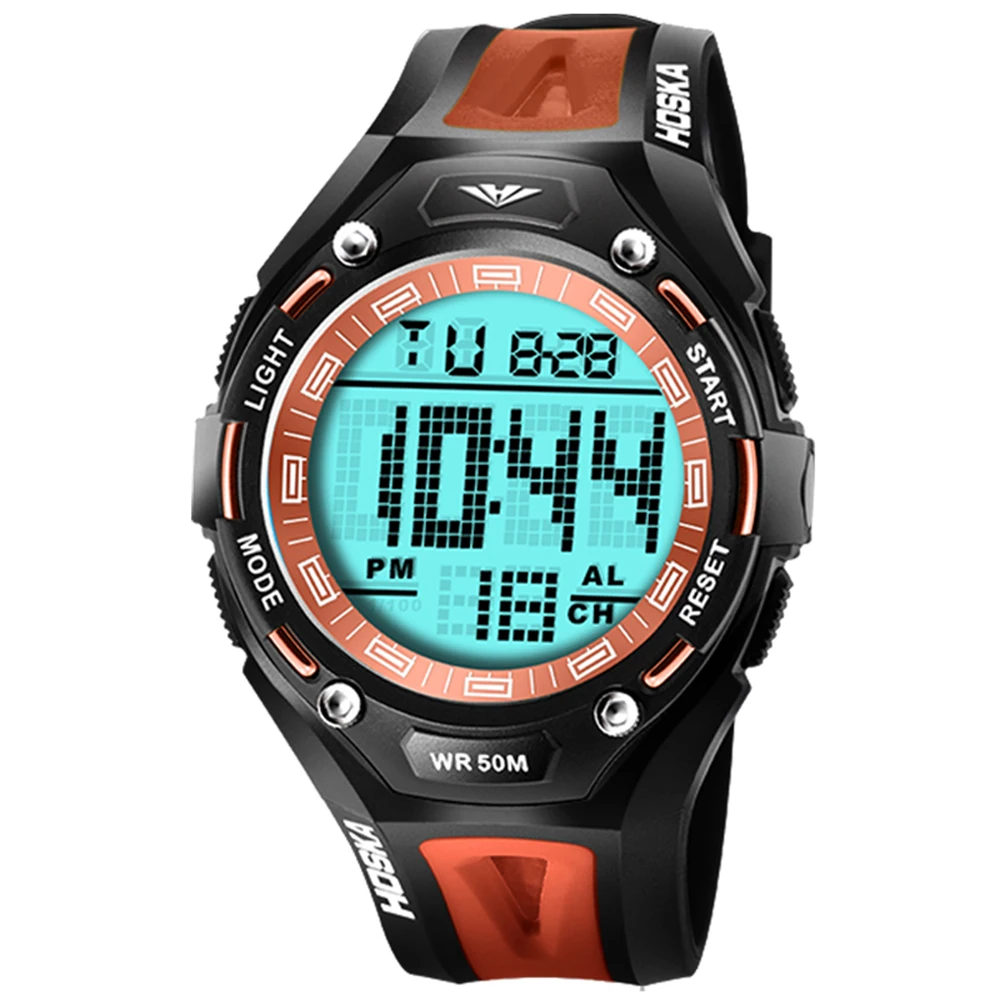 Брендовые дизайнерские женские спортивные часы LED цифровые уличная