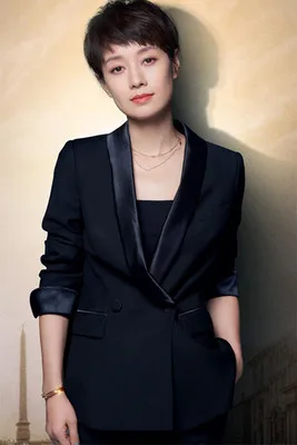 Женский маленький костюм со звездами высокого качества новый весенне осенний