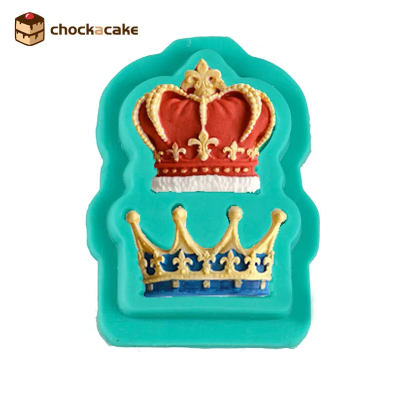 Короны принцессы королевы 3D Силиконовая форма помадка торт кекс украшения