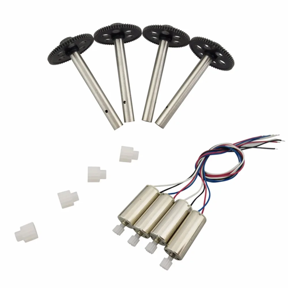 

Quadcopter motors Spindle gears for DFD F181 H12C remote drone spare parts