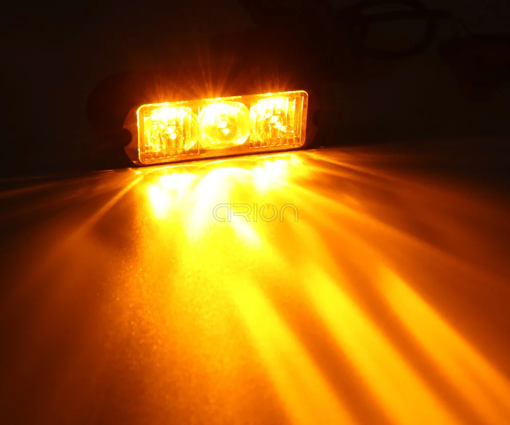 Водонепроницаемая светодиодная ламсветильник CIRION 3 дюйма 12 В/24 В|warning light|running