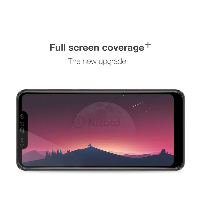 Закаленное стекло Nicotd для Redmi Note 6 Pro защитная пленка на полный экран Xiaomi 6A 6pro 4X 4pro
