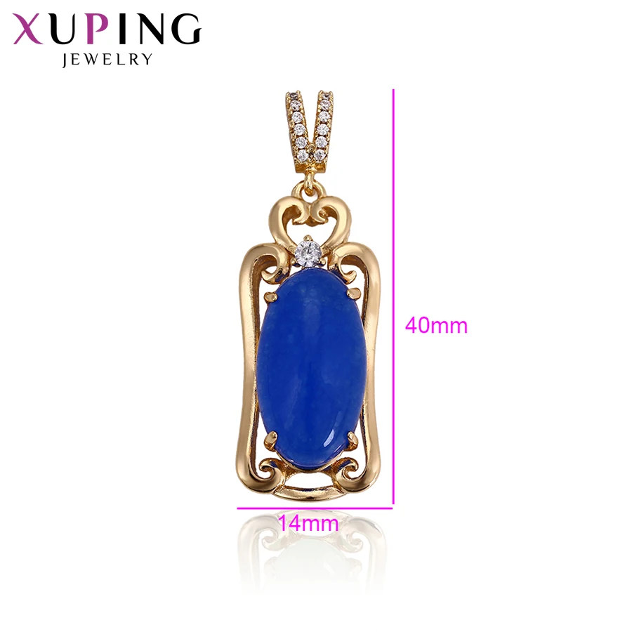 Элегантная позолоченная подвеска Xuping в форме животного ожерелье для женщин и