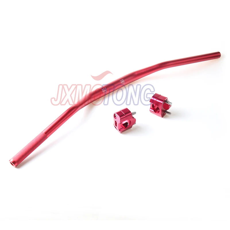 MX Motocross Pit Pro Dirt Bike 1 1/8&quot 28mm Fat Handle Handlebar with fat bar clamp riser Fit Thumpstar SSR Motorcycle | Автомобили и
